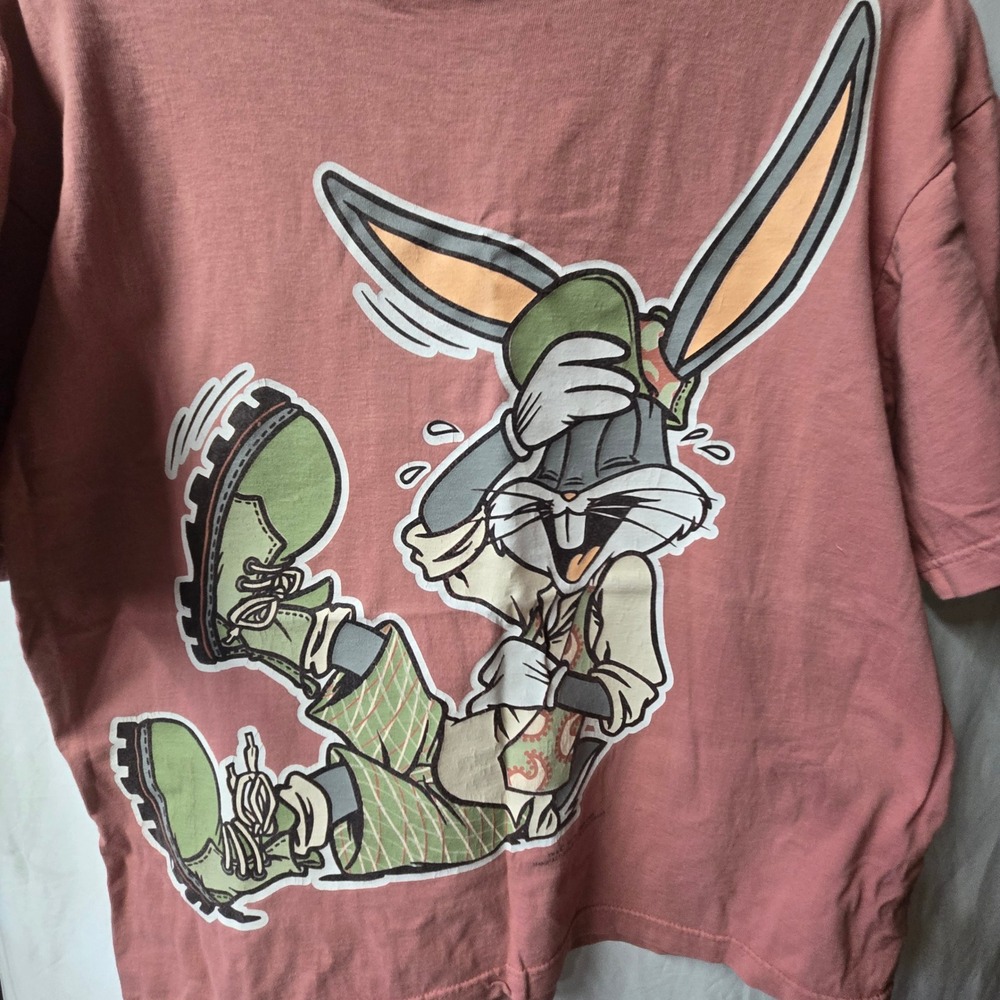 RARE 🔥 Looney Tunes 1994 Bugs Bunny Short Sleeve - Picture 3 of 4